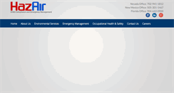 Desktop Screenshot of hazair.com